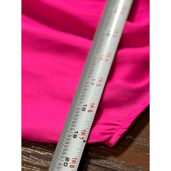 DO+BE Blouse Womens Size Small Pink Tropical Swirl Lined Halter Tank Flowy CHIC - Picture 8 of 9